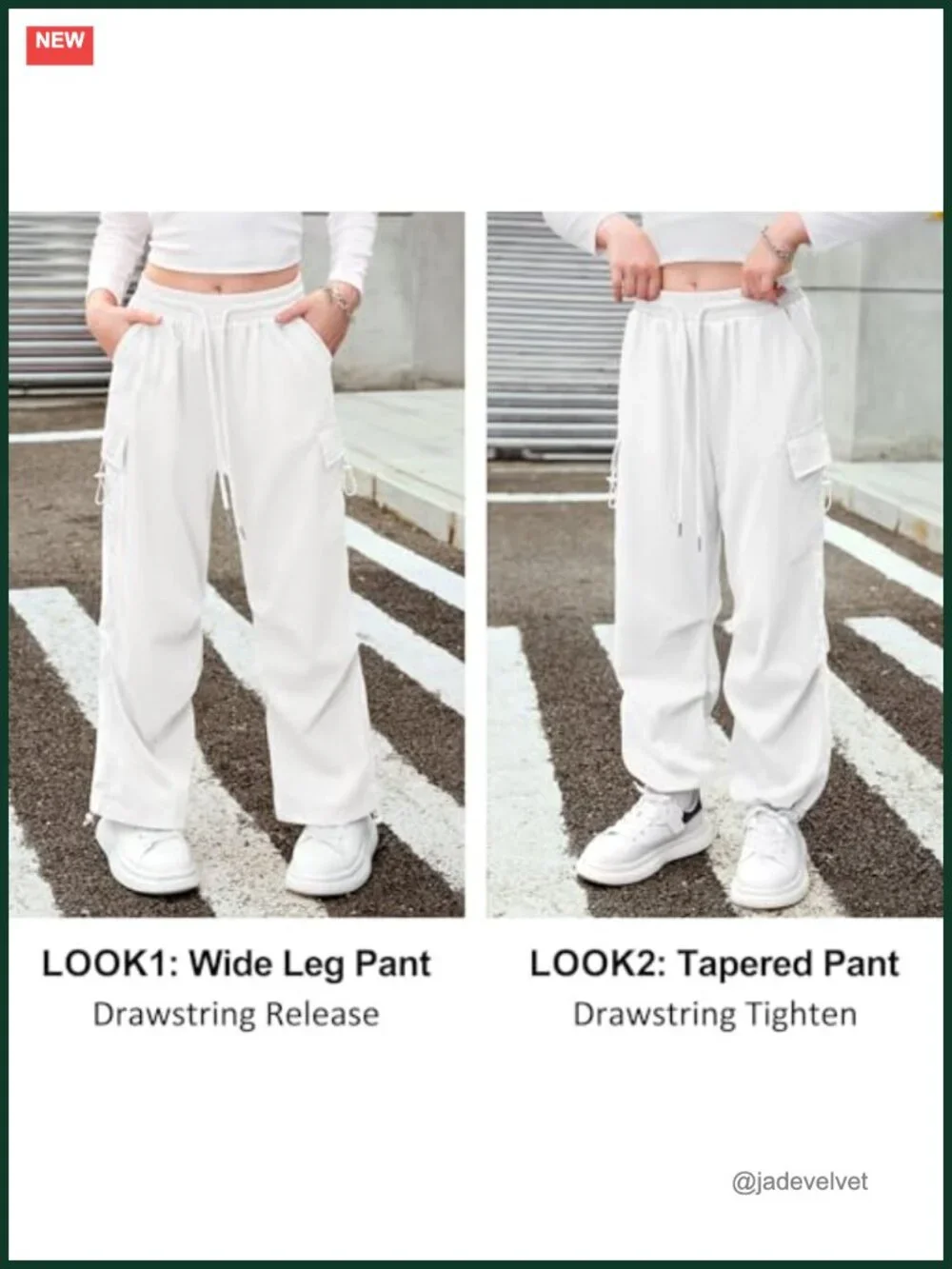 Girls Y2K Baggy Cargo Pants Adjustable Cuffs Parachute Joggers 5-14Y